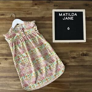 Matilda Jane Vault The Adventure Begins Enjoy Today Flutter Sleeveless Dress 6